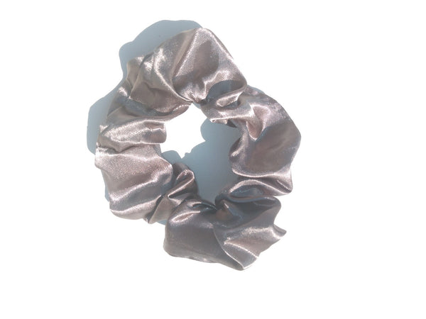 Clay Satin Hair Scrunchie