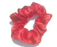 Red Satin Hair Scrunchie