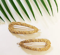 Gold Rush Hair Clip Set